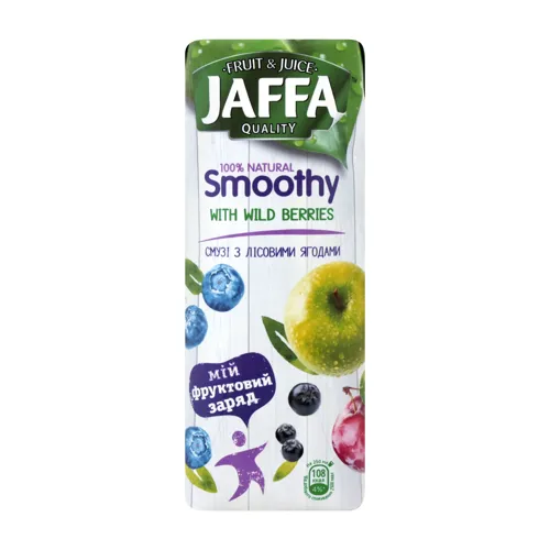 Смузі з лісовими ягодами пастеризований Jaffa т/п 0.25л