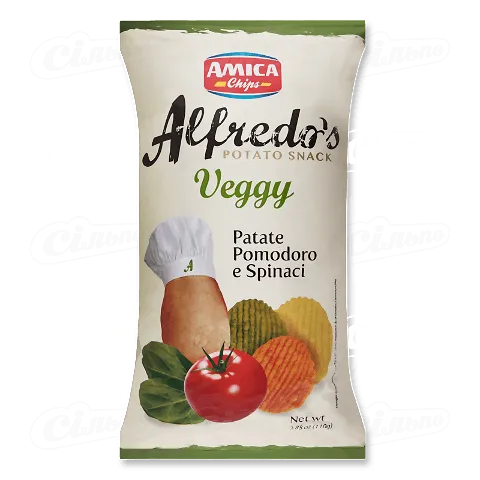 Чіпси овочеві Alfredo's, 110г