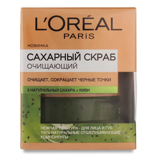 Скраб Цукровий Очищуючий L`Oreal, 50мл