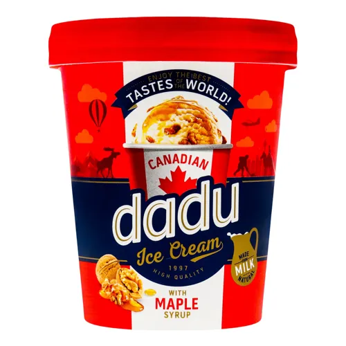 Морозиво вершкове Canadian Dadu ст 250г