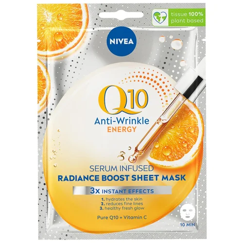 Маска для обличчя Nivea Q10 Energy тканинна 1шт