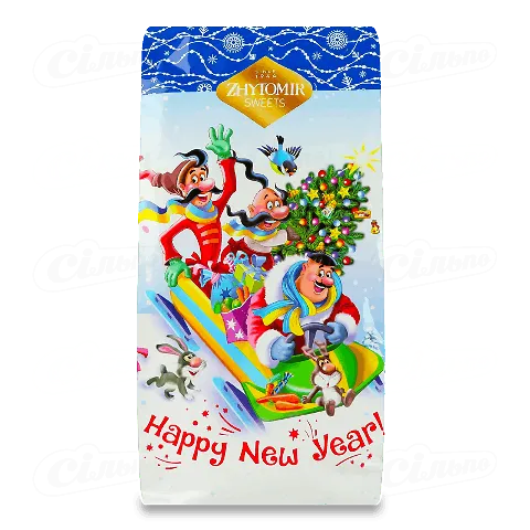 Набір новорічний Zhytomyr Lasoshchi Sweets Козаки, 209г