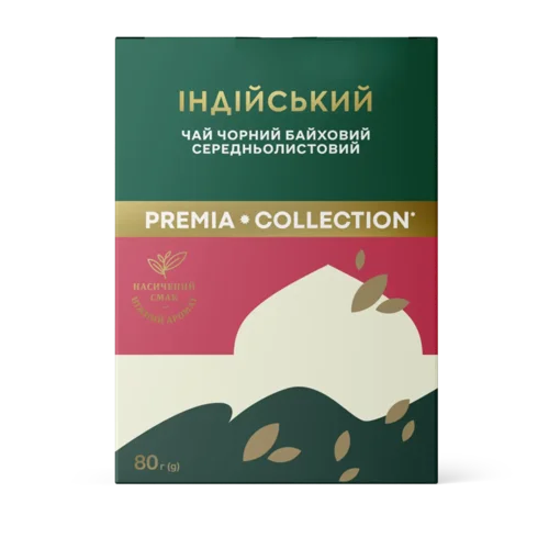 Чай чорний PREMIA «Індійський» середньолистовий