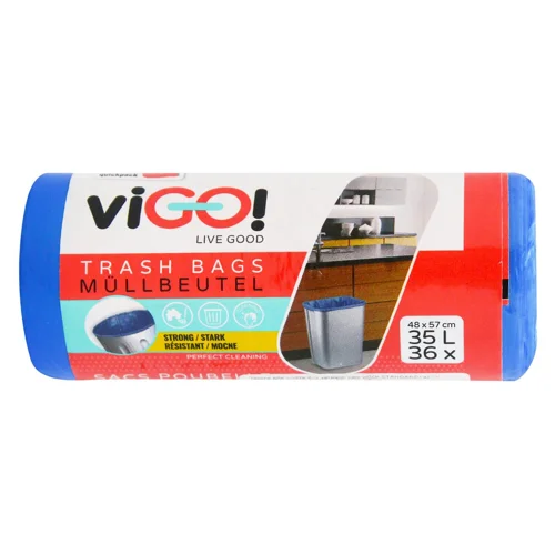 Пакети для сміття viGO! 35л 36шт