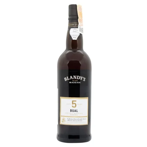 Вино Blandy's Bual 5 років біле кріплене напівсолодке 19% 0,75л