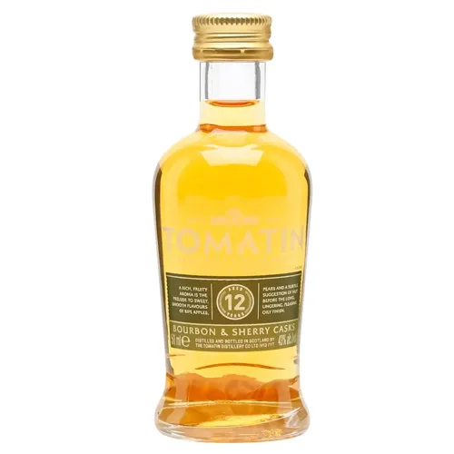 Віскі Tomatin 12 років 43% 50мл