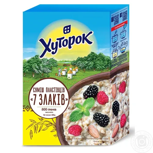Суміш пластівців Хуторок Екстра 800г