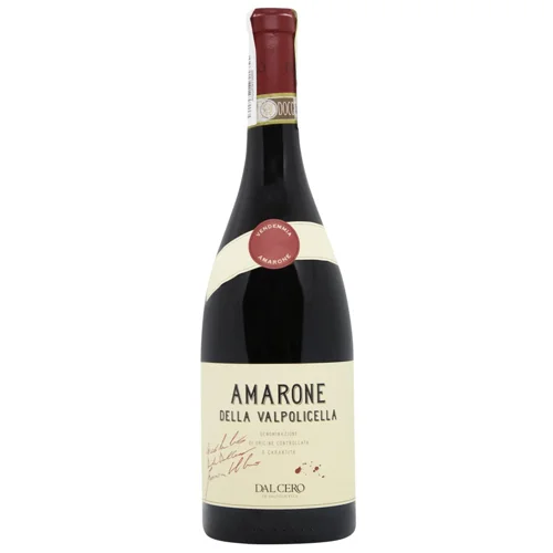 Вино Dal Cero Amarone червоне сухе 16,5% 0,75л