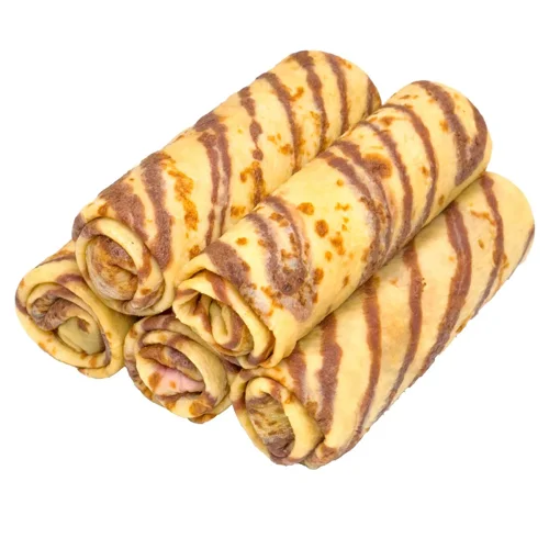 Млинці Auchan з вишнею та маком