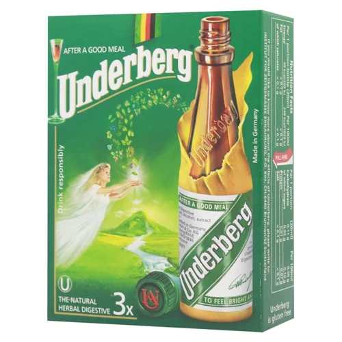 Настоянка Underberg 44% 3x0,02л у коробці