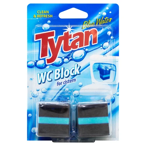 Засіб Tytan Blue Water для зливного бачка 2x50г