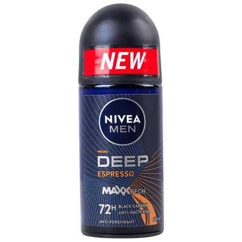 Антиперспірант кульковий Nivea Men Deep Black Carbon Espresso 50мл