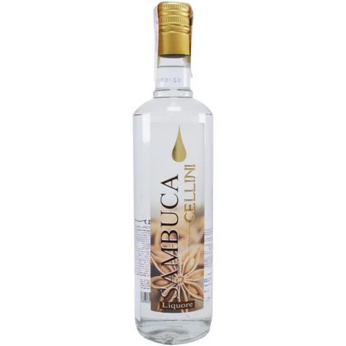 Лікер Bottega Cellini Sambuca Bianca 40% 0,7л