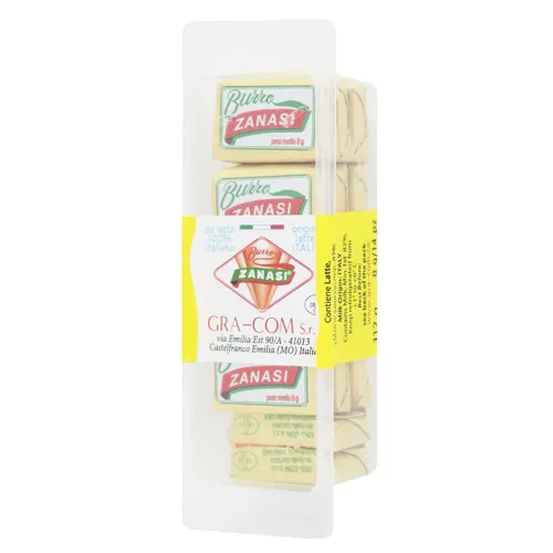 Масло вершкове Burro Zanasi 82% 14шт х 8г