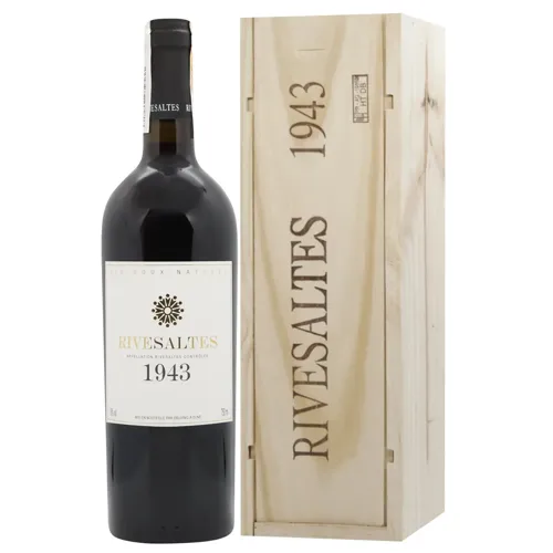 Вино Rivesaltes 1943 біле солодке кріплене 16% 0,75л