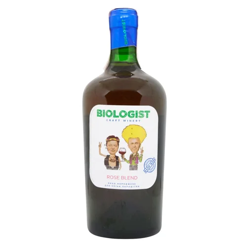 Вино Biologist Rose Blend рожеве сухе 13% 0,75л