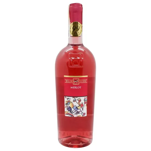 Вино Tenuta Ulisse Merlot Rose рожеве напівсухе 13% 0,75л