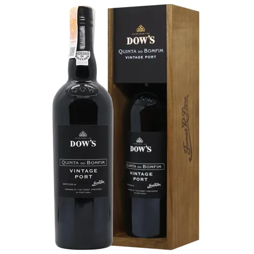 Вино Vintage & Fine Wine Dows Quinta do Bomfim червоне солодке кріплене (дерев'яна коробка) 0.75л