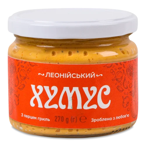 Хумус З Перцем Гриль, С/Б, 270г