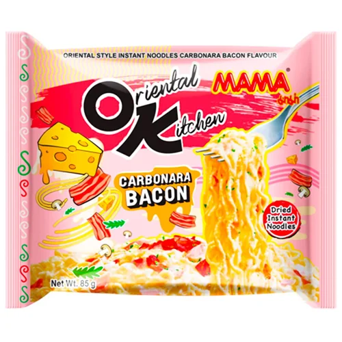 Локшина Mama швидкого приготування зі смаком бекону 85г