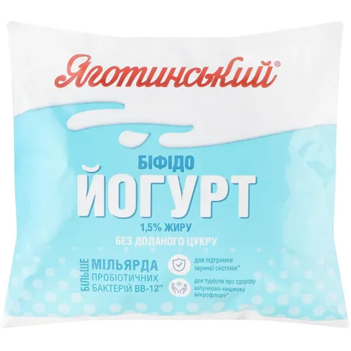 Біфідойогурт Яготинський 1,5% 400г
