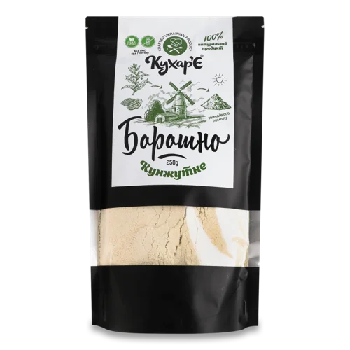 Борошно Кунжутне Вищого Ґатунку, Пакування 250г