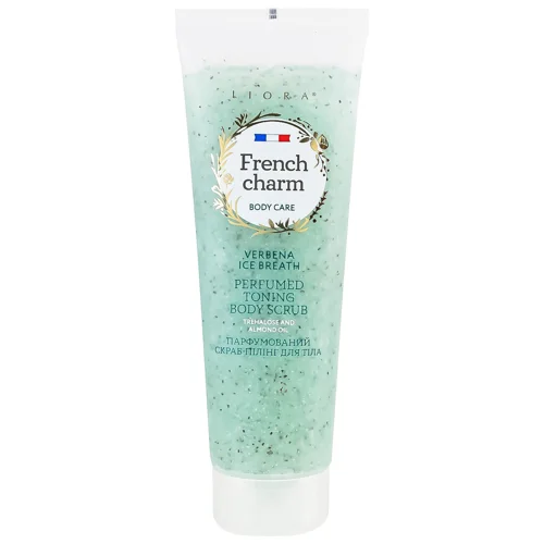 Скраб-пілінг для тіла Liora French Charm Verbena Ice Breath парфумований 260мл