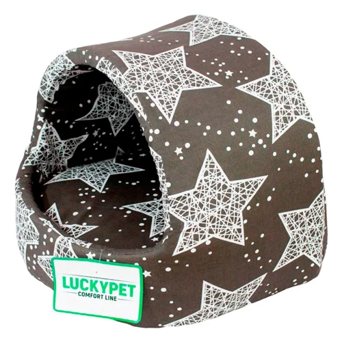 Будка Lucky Pet Белла №2 сіра 42х37х37см