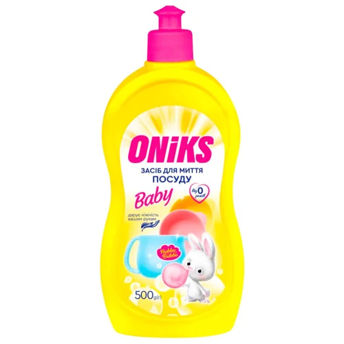 Засіб для миття посуду Oniks Baby Хубба-бубба 500г