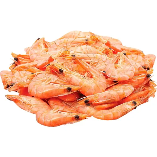 Креветка з головою варено-морожена без глазурі