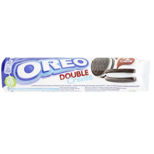 Печиво-сендвіч Oreo зі смаком шоколаду з начинкою зі смаком ванілі 157г