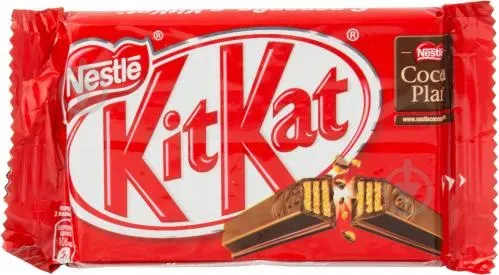 Батончик Nestle KitKat Фінгерс вафельний, 45г