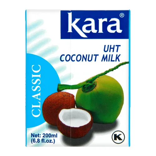 Молоко кокосове 17% натуральне пастеризоване Kara т/п 200мл