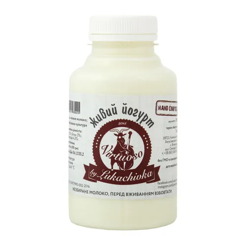 Йогурт живий Virtuoso by Lukachivka 290г