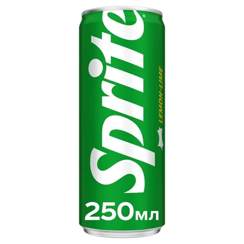 Напій Sprite з залізної банки, 0,25л