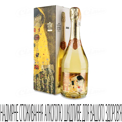 Вино ігристе Schlumberger Cuvee Klimt Brut біле, 0,75л