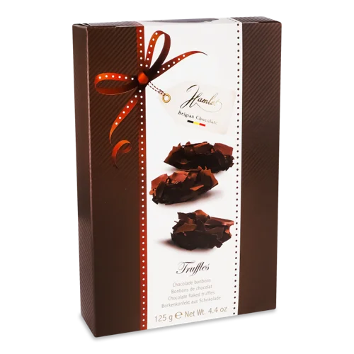 Цукерки З Пластівцями З Темного Шоколаду Truffles Hamlet, к/у 125г