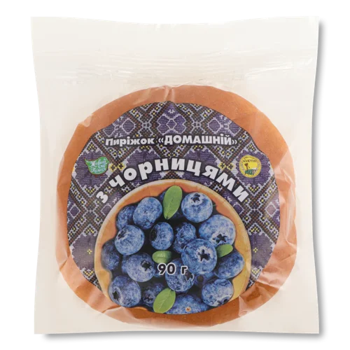 Пиріжок З Чорницями, В/ґ, 90г