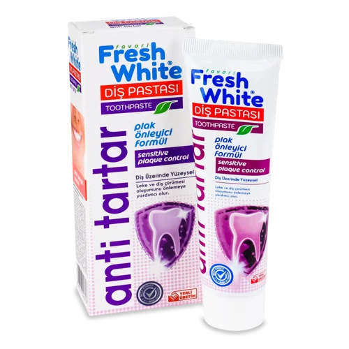 Зубна Паста Anti Tartar Favori Fresh White, В/ґ, 90г