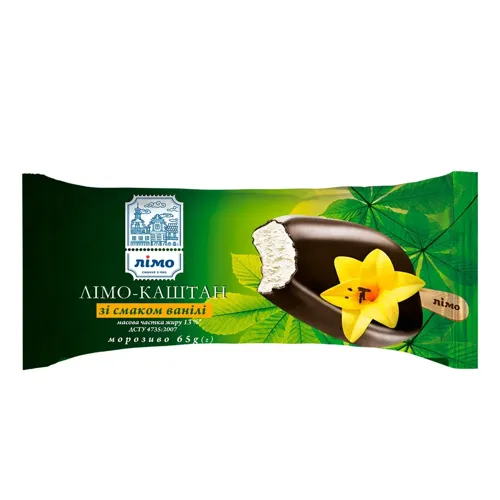 МОРОЗИВО "ЛІМО-КАШТАН" В ГЛАЗ