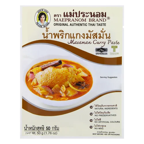 Паста Mae Pranom Masaman Curry 50г