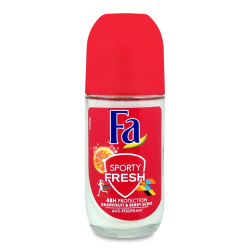 Дезодорант Ролик Sporty Fresh Fa, 50 мл