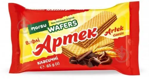 Вафлі "Артек класичний" (0,065гр Х 30 шт)