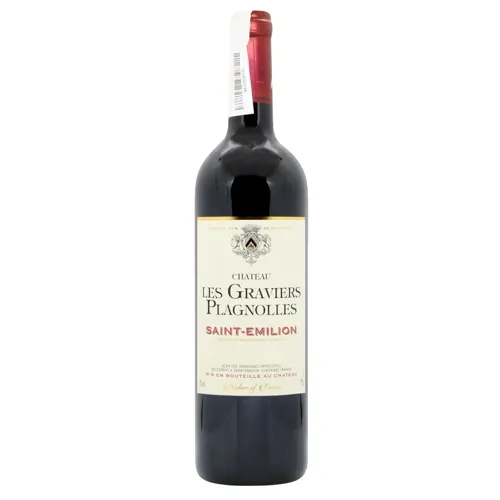 Вино Chateau Les Graviers Plagnolles червоне сухе 13% 0,75л