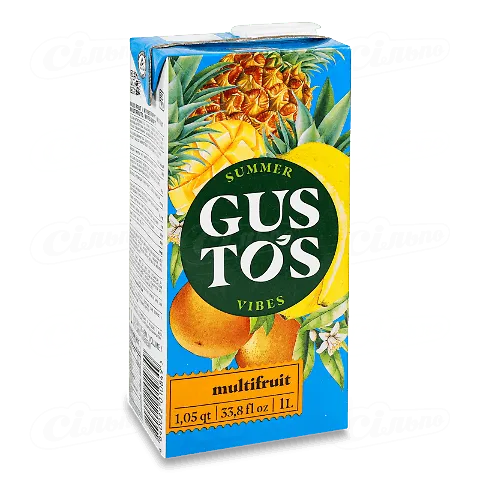 Напій мультифрукт ГусТос 1л