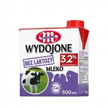 Молоко МЛЕКОВИТА УВТ безлактозное 3,2% 0,5л