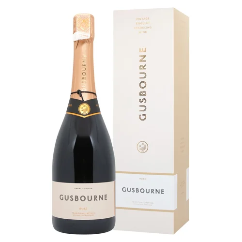 Вино ігристе Gusbourne Rose рожеве брют 12% 0,75л