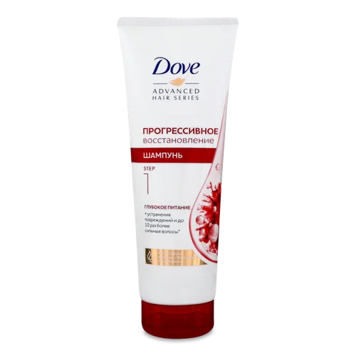 Шампунь Для Волосся Прогресивне Відновлення Dove, 250мл