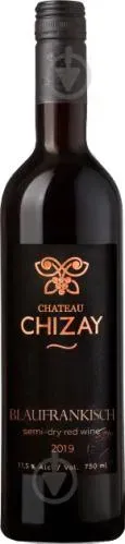 Вино червоне натуральне сухе Chateau Chizay "Blaufrankisch" 0.75л