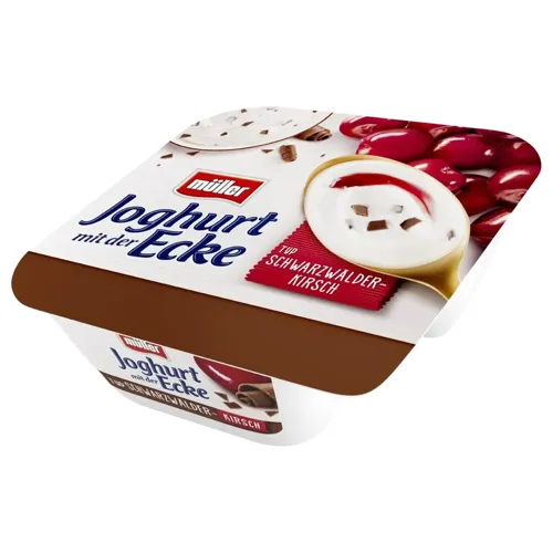 Йогурт Muller Швардцвальска вишня з шматочками шоколаду 150г